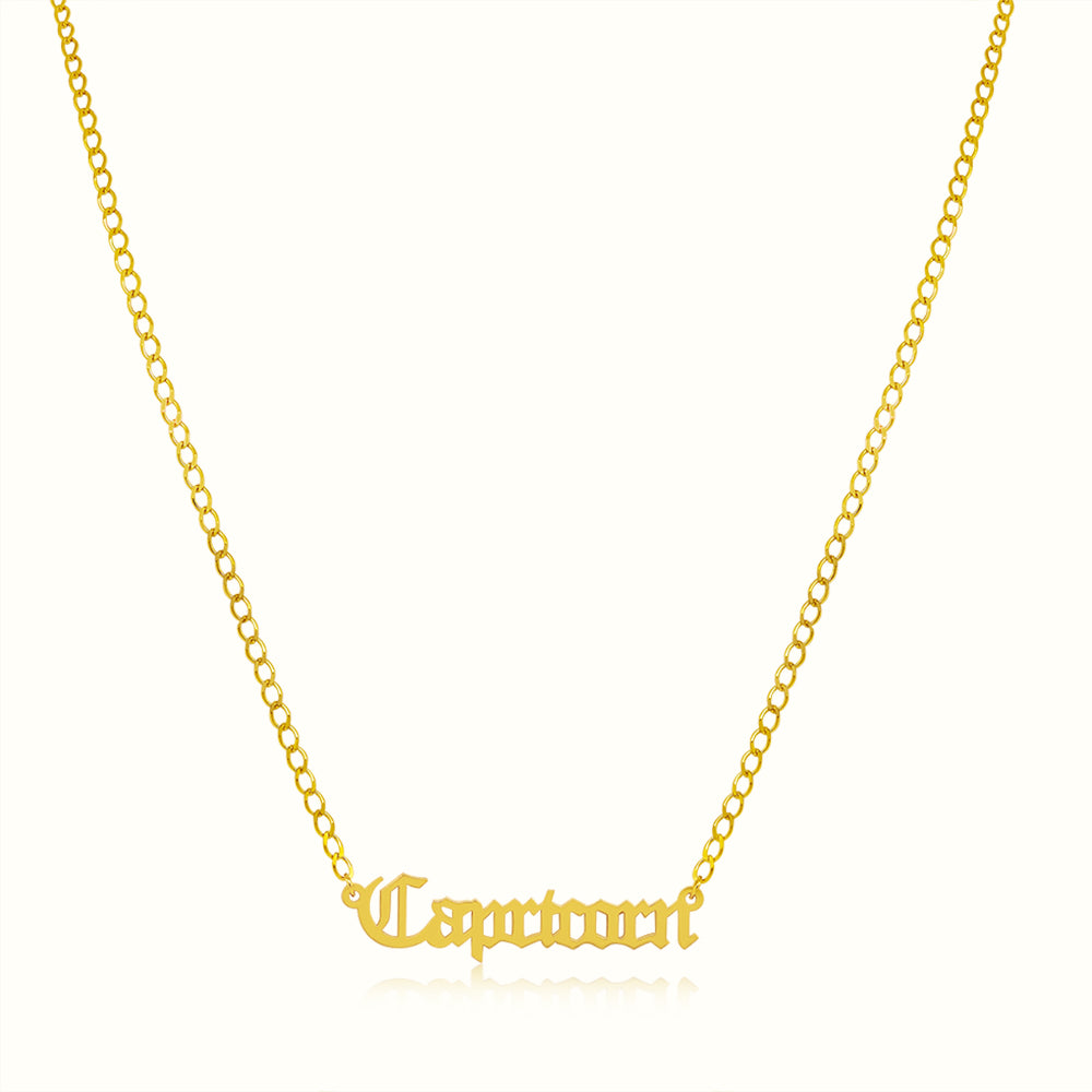 The Gothic Zodiac Necklace