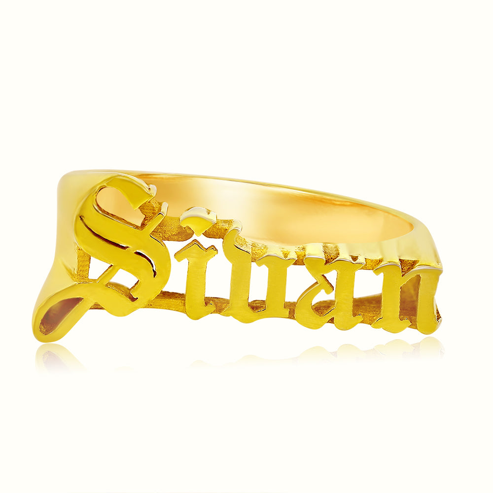 The Gothic Name Ring
